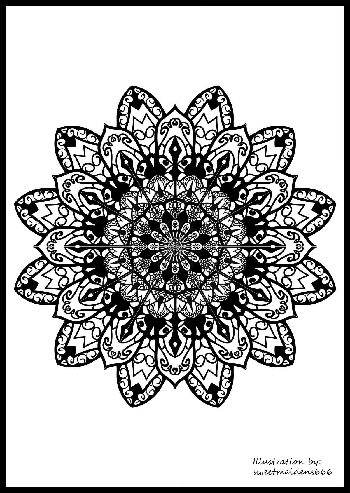 Flower Mandala Full